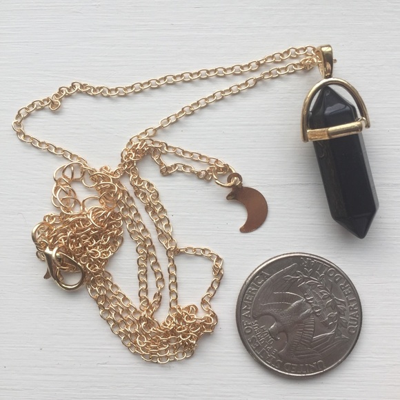 🆑10/$25🆑𝗖𝗟𝗘𝗔𝗥𝗔𝗡𝗖𝗘 2 Layered Black Crystal Choker NEW - Picture 5 of 8